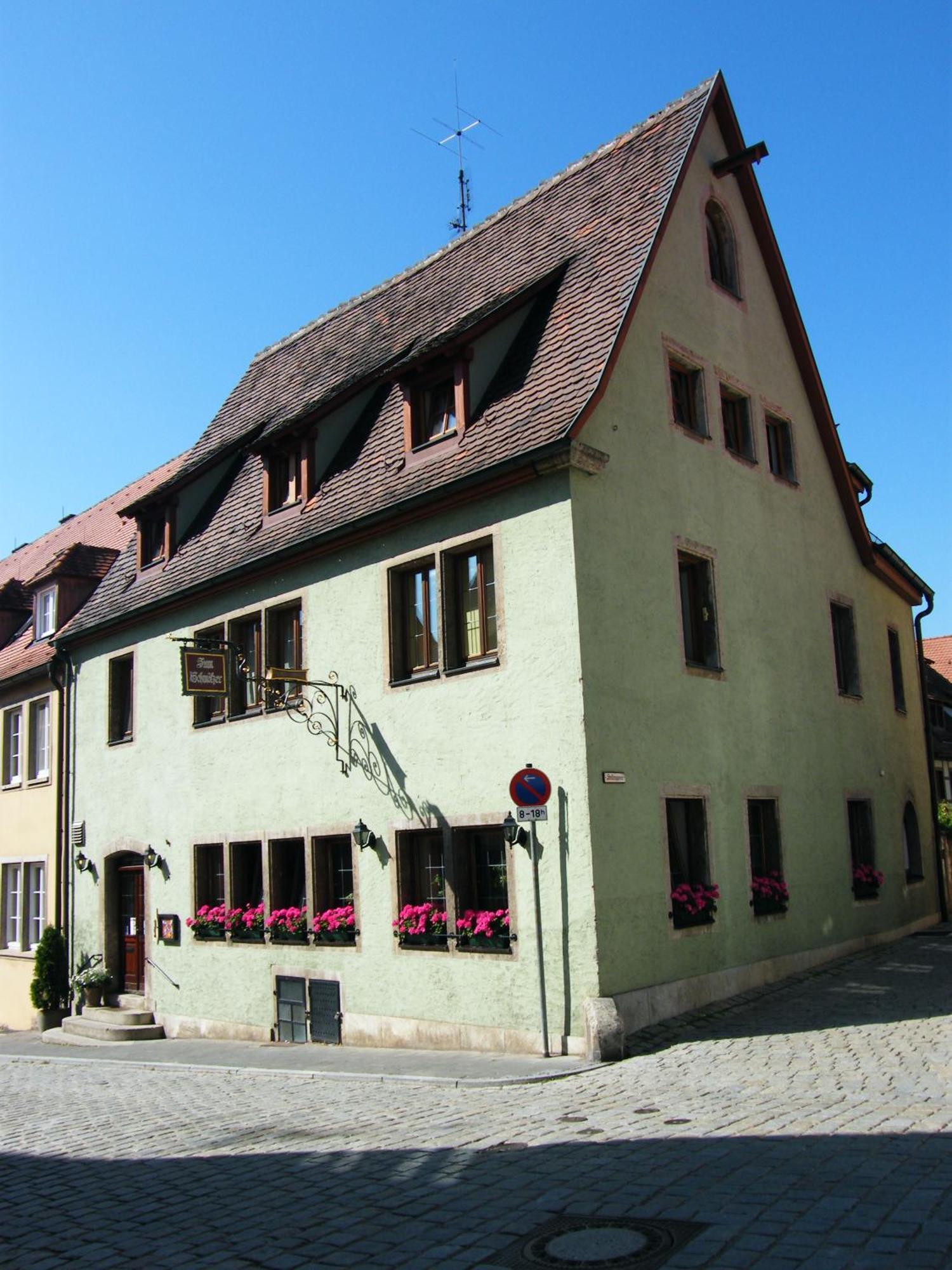 Pension Hofmann-Schmoelzer โรเทนบวร์ก อ็อบ แดร์เทาเบอร์ ภายนอก รูปภาพ